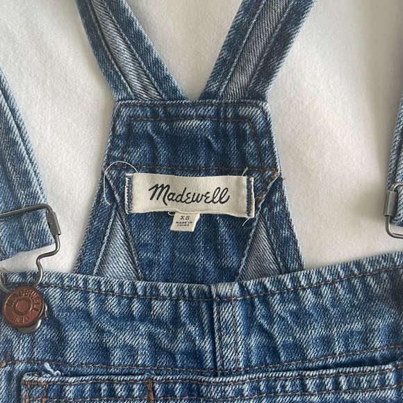 Madewell Denim Short Overalls - Picture 3 of 3